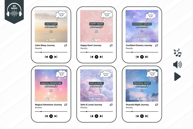 Complete Bundle — 6 Kids Sleep Journeys