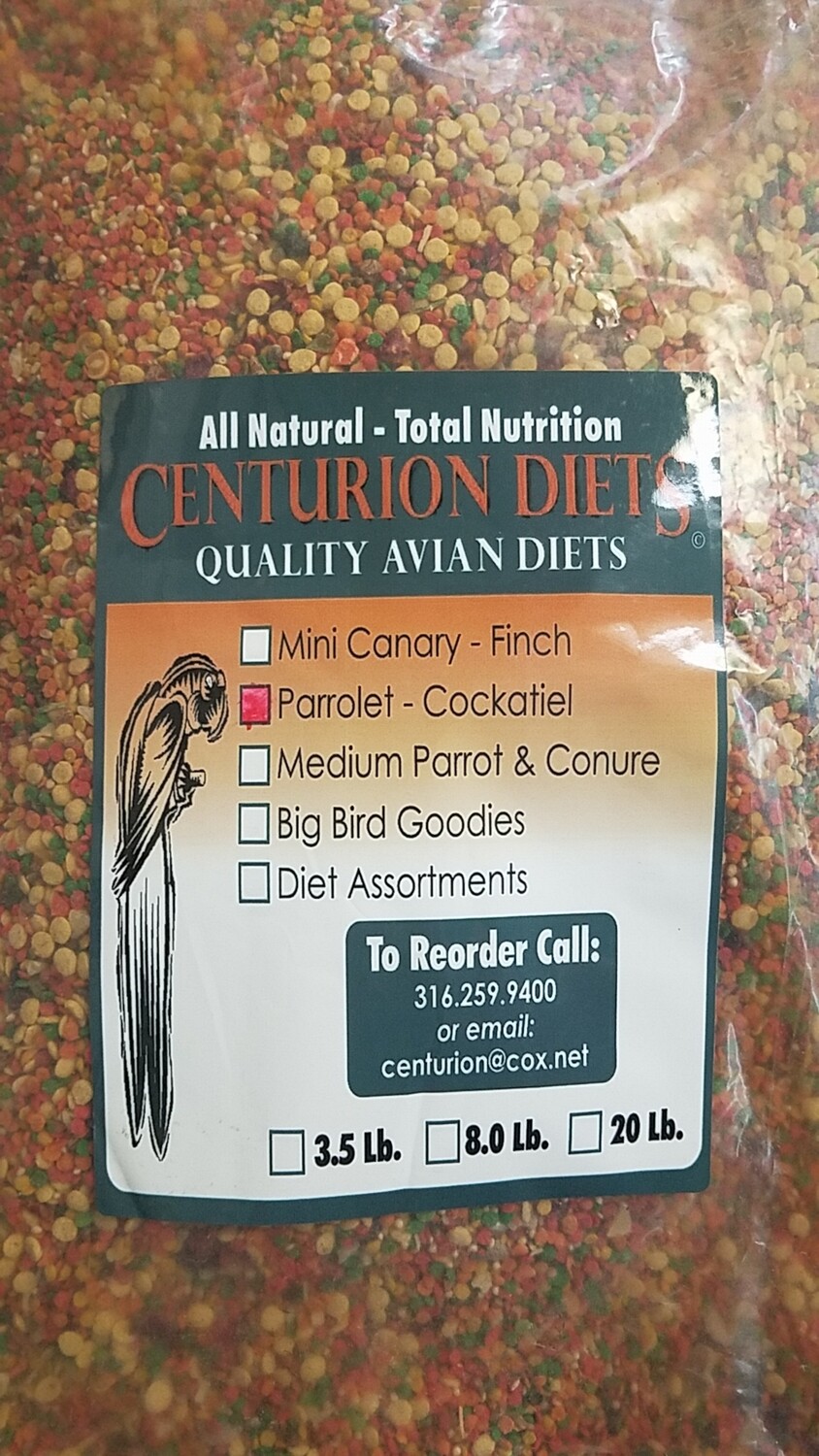 3 Centurion Diets Small 20#