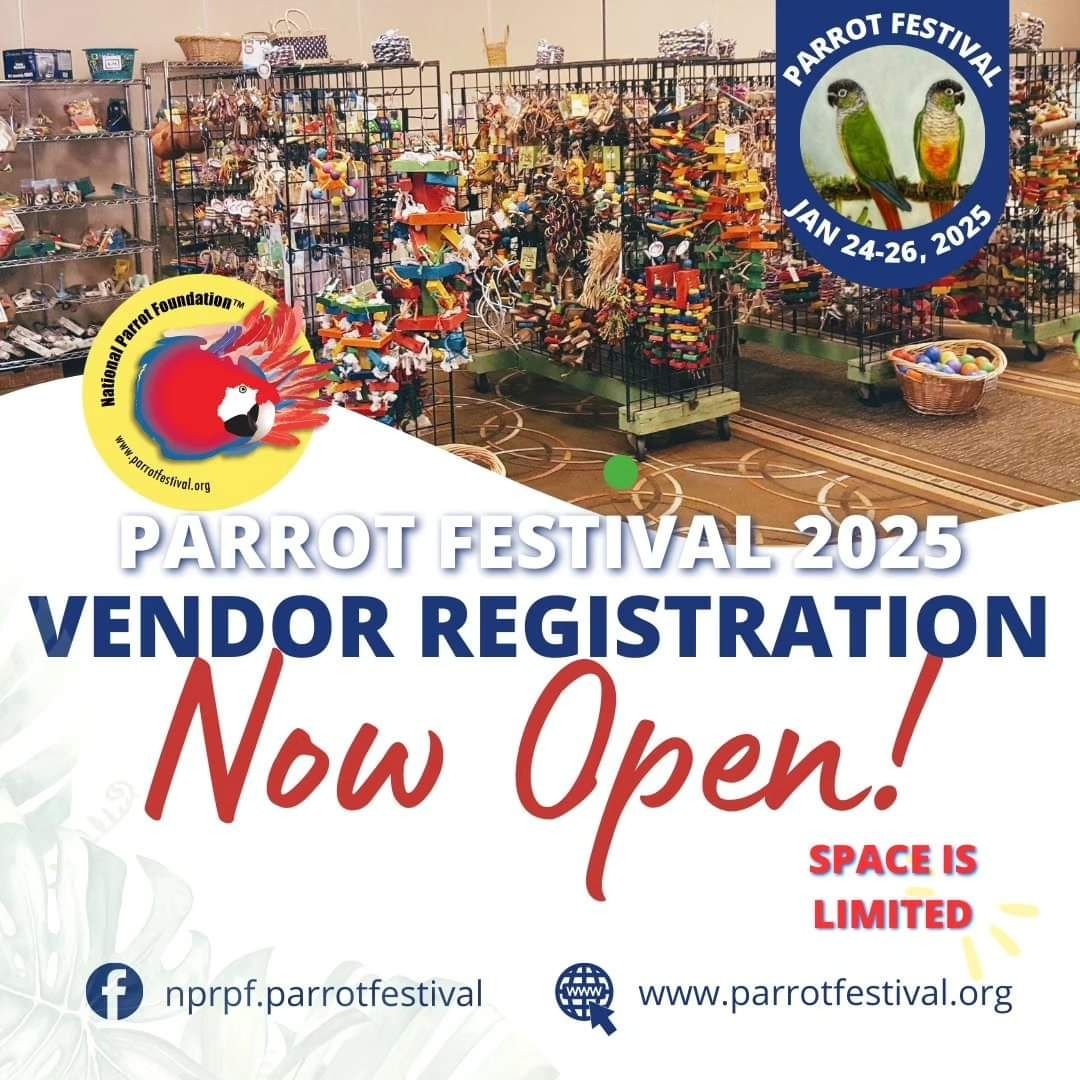 A...**  PARROT FESTIVAL JAN 24-26 2025