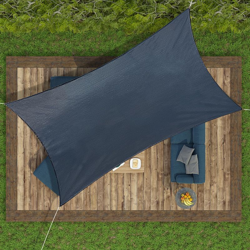 ILANGA DIY Shade Sales - Charcoal - Rectangular