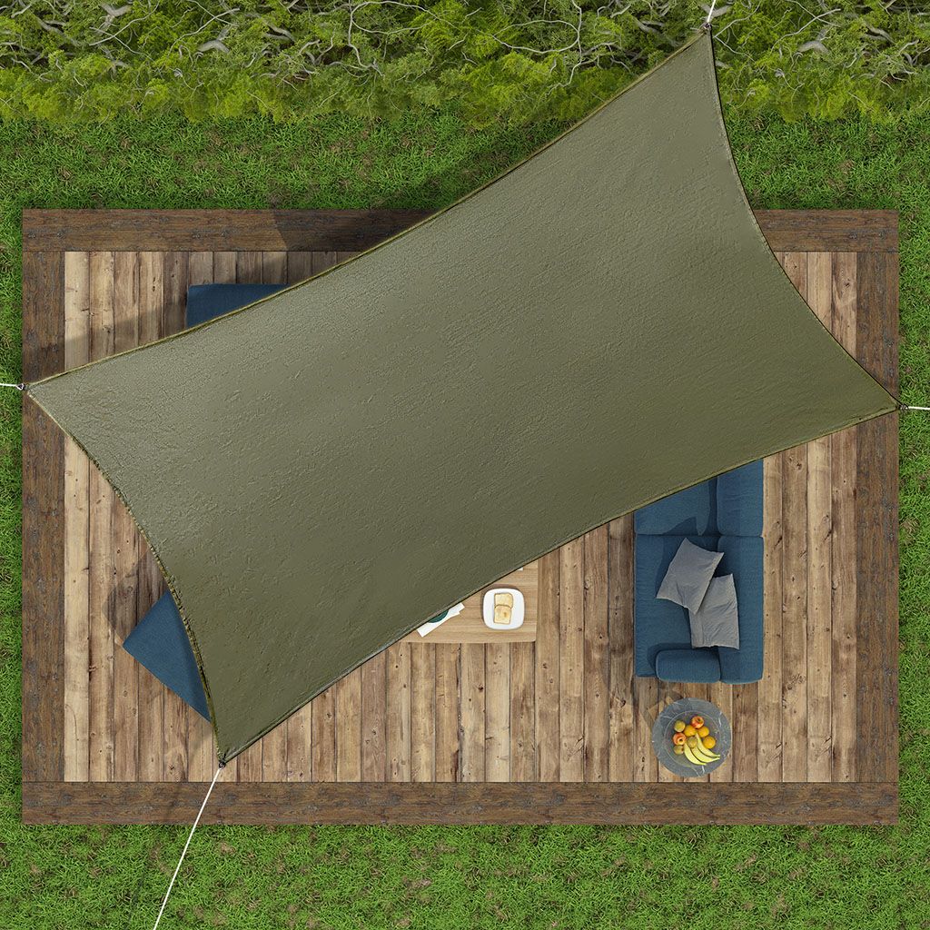 ILANGA DIY Shade Sales - Bush Khaki - Rectangular