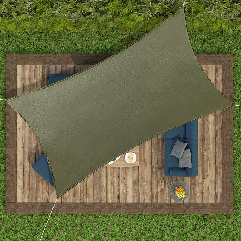 ILANGA DIY Shade Sales - Bush Khaki - Rectangular