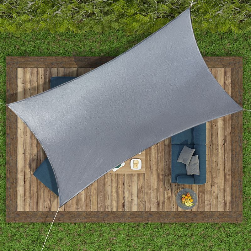 ILANGA DIY Shade Sales - Silver - Rectangular