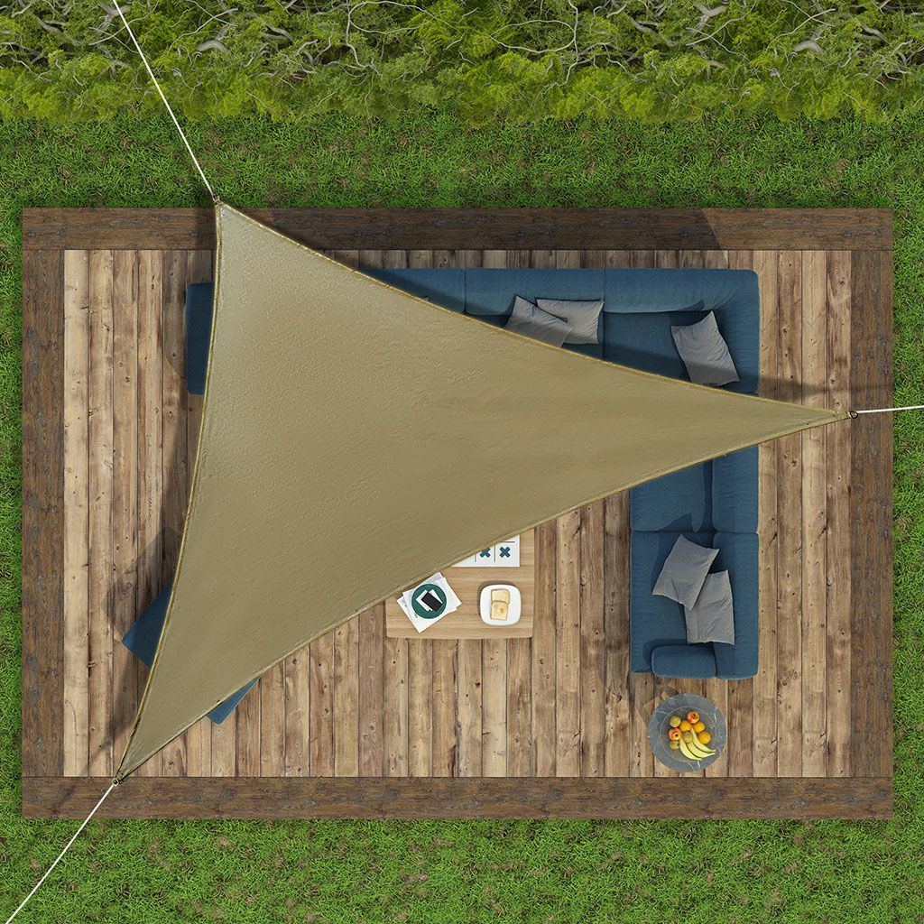 ILANGA DIY Shade Sales - Cinnamon - Triangular