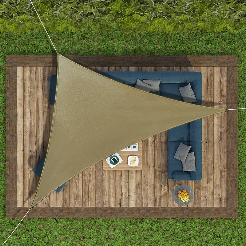 ILANGA DIY Shade Sales - Cinnamon - Triangular