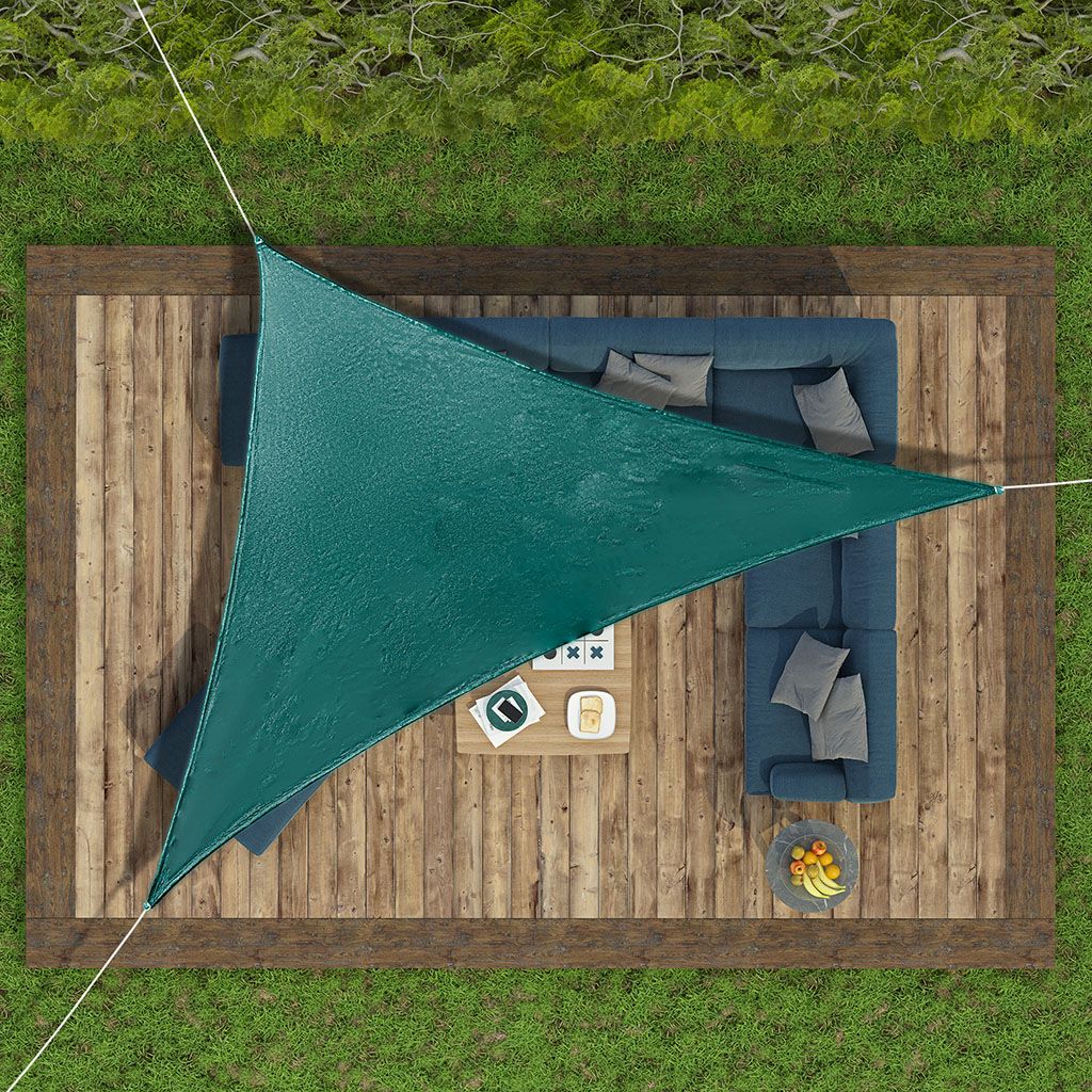 ILANGA DIY Shade Sales - Rain Forest Green - Triangular