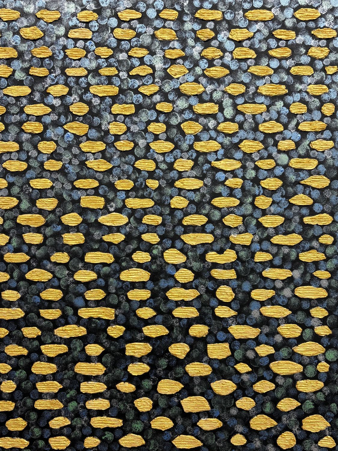 Obraz strukturalny &quot;Złote wyspy&quot; 78x58