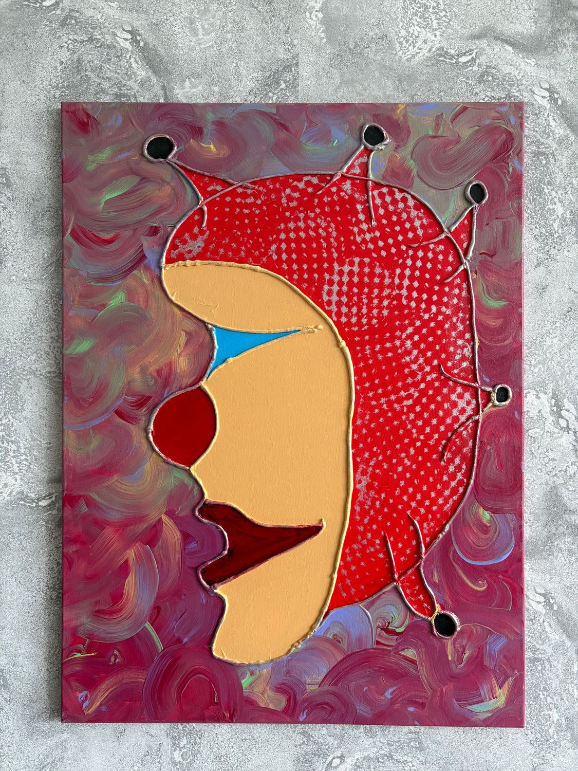 Obraz &quot;Clown&quot; 78x58