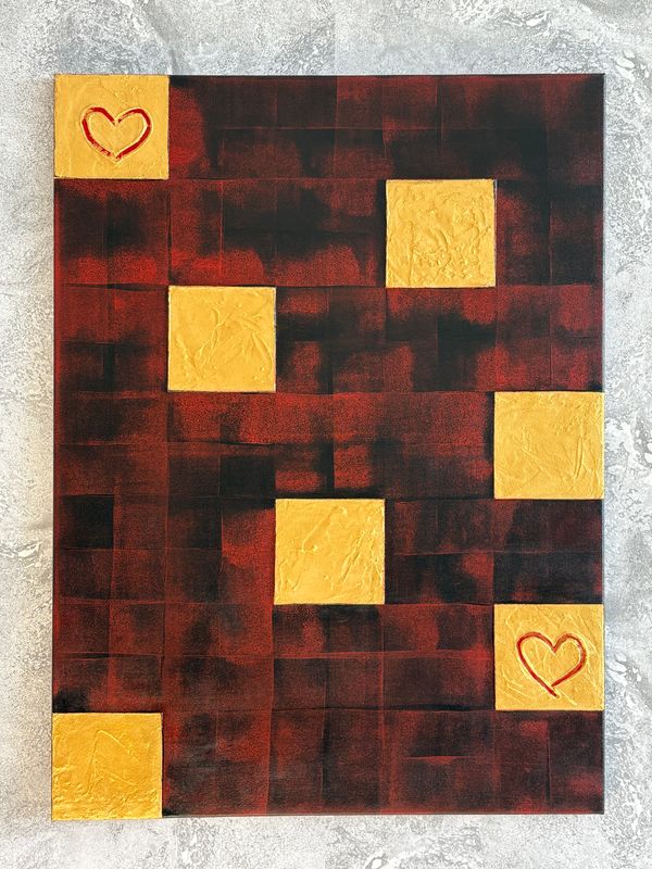 Obraz strukturalny &quot;Znajdziemy się&quot; 78x58