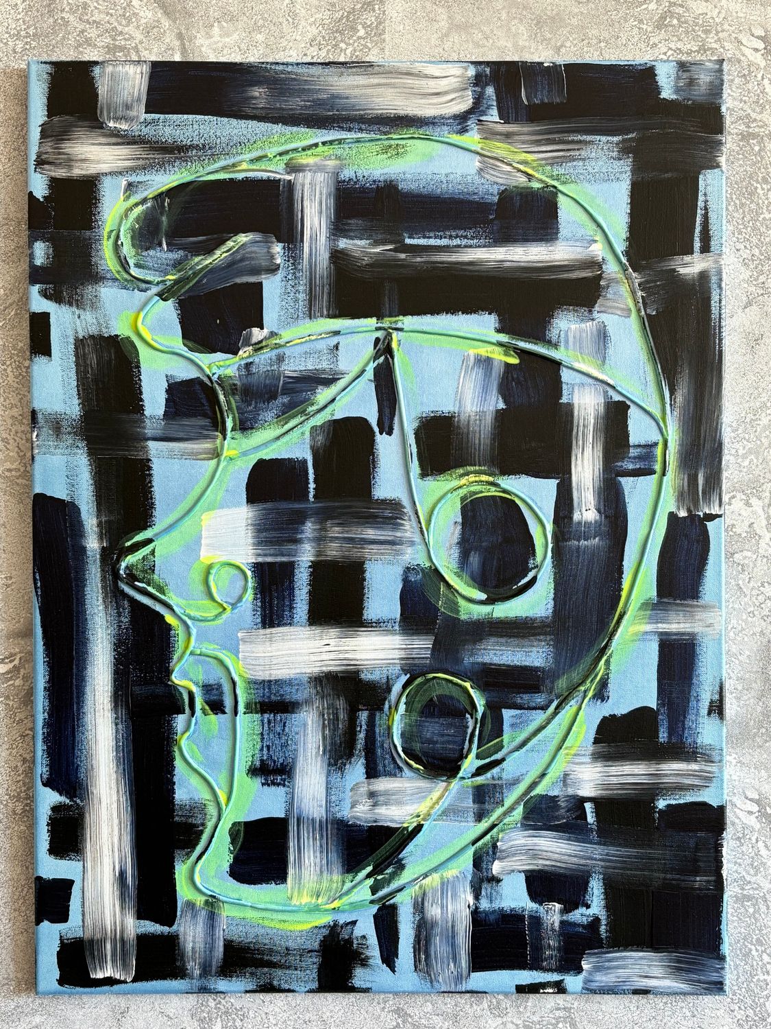 Obraz &quot;Fluo&quot; 78x58