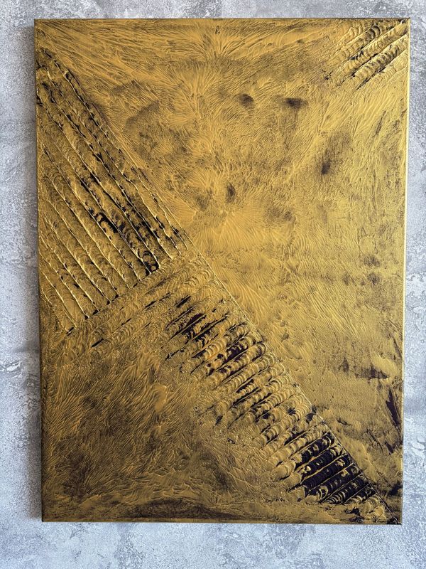 Obraz strukturalny &quot;Nieznany ląd&quot; 75x55