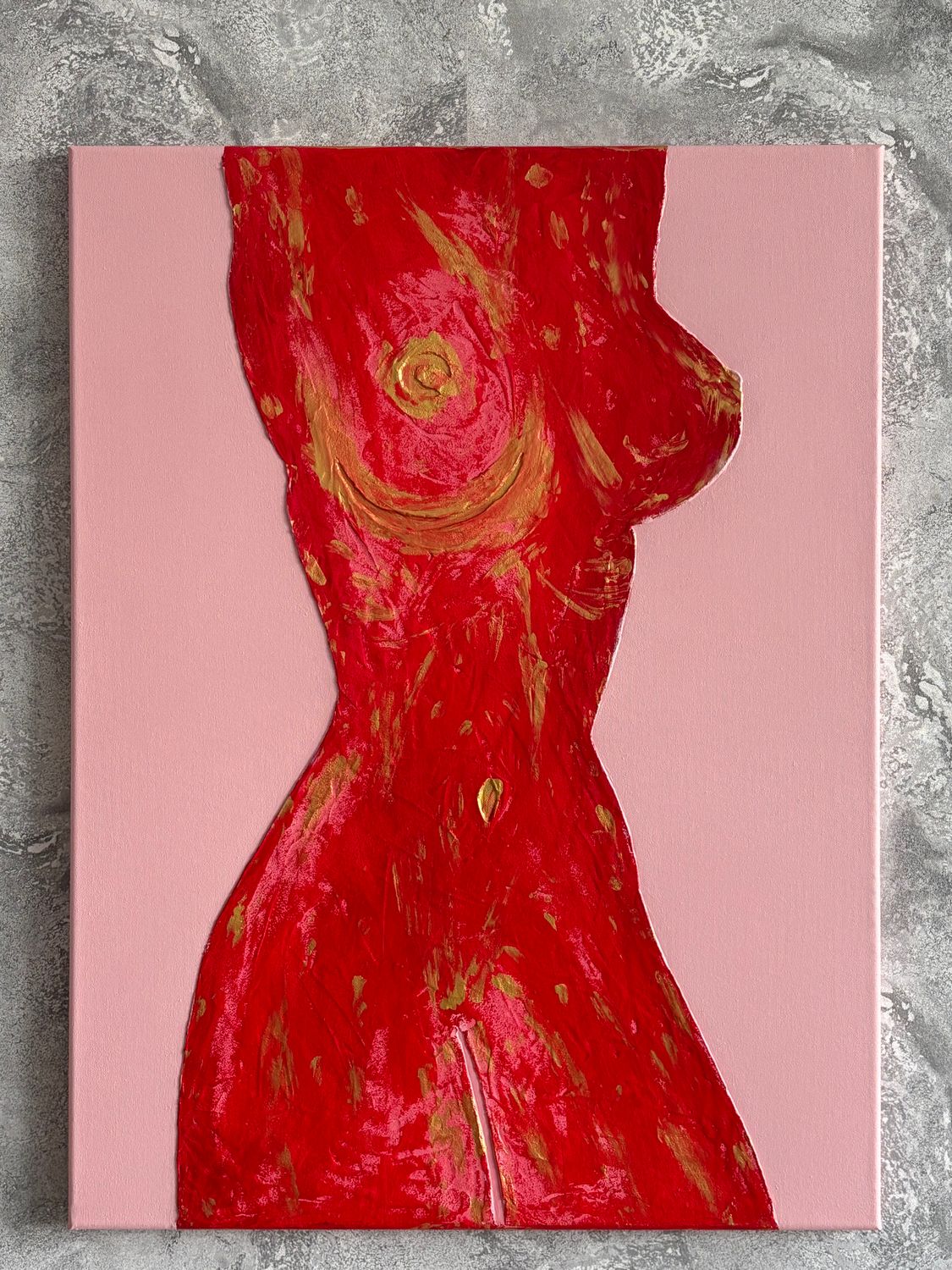 Obraz strukturalny &quot;Namiętność&quot; 80x60