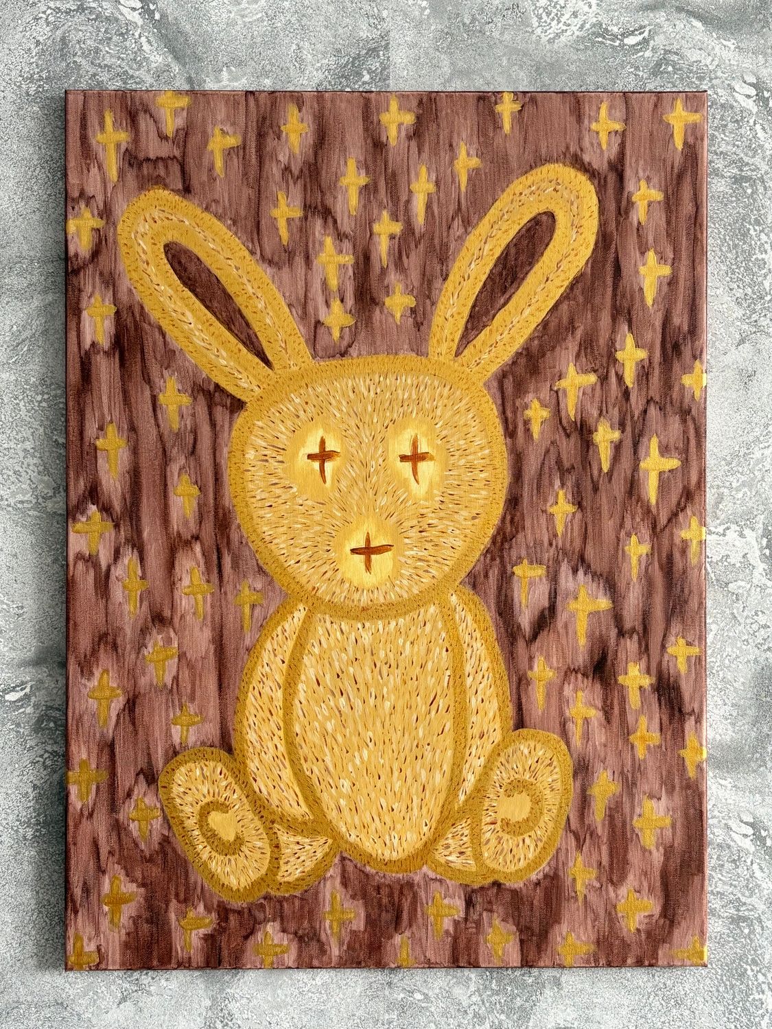 Obraz "Rich Bunny" 75x55