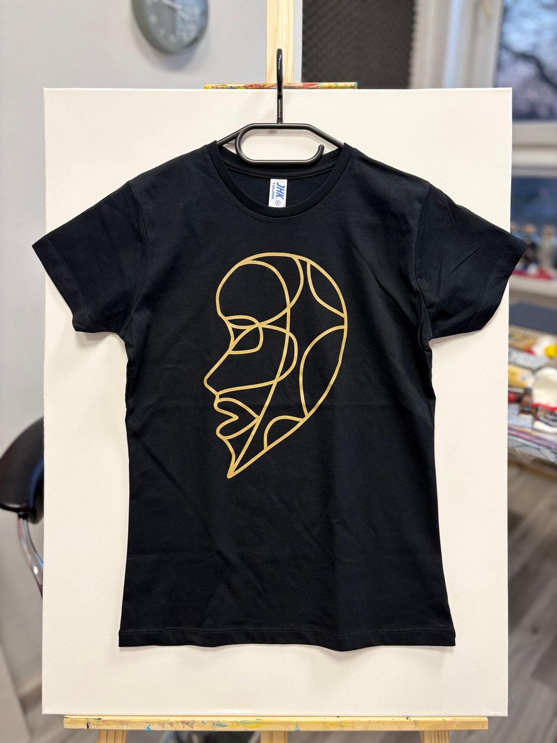 T-shirt damski MisArt czarny M​