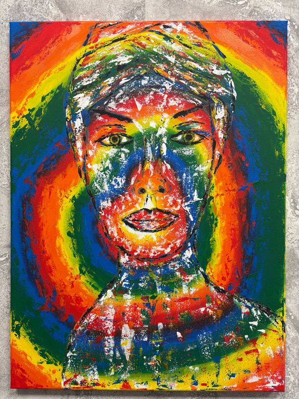 Autorskie malarstwo akrylowe