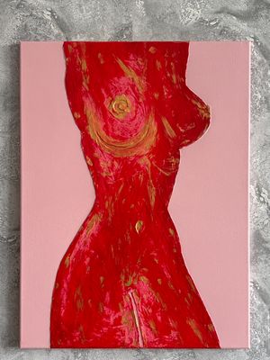 zmyslowy-obraz-strukturalny-namietnosc-60x80-akt-kobiecy-3d-czerwony-misart