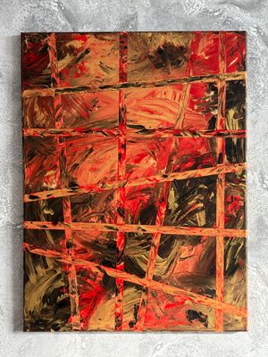 nowoczesny-obraz-abstrakcyjny-uwiezione-demony-60x80-czarny-czerwony-zloto-misart