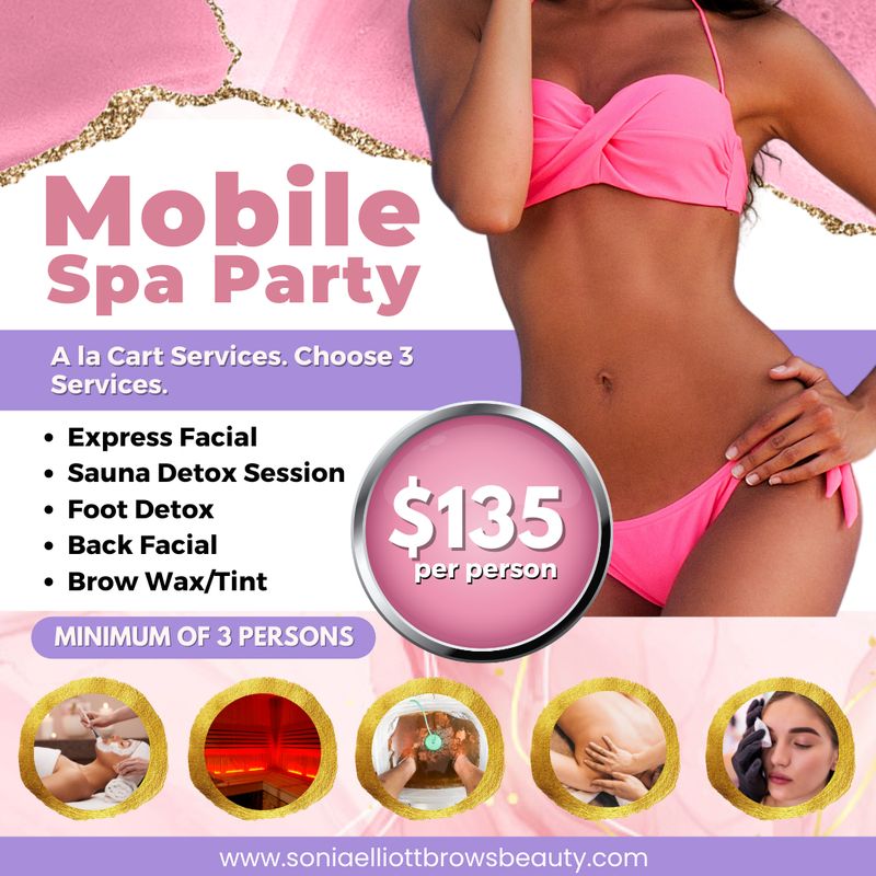 Concierge Mobile Spa Party !!