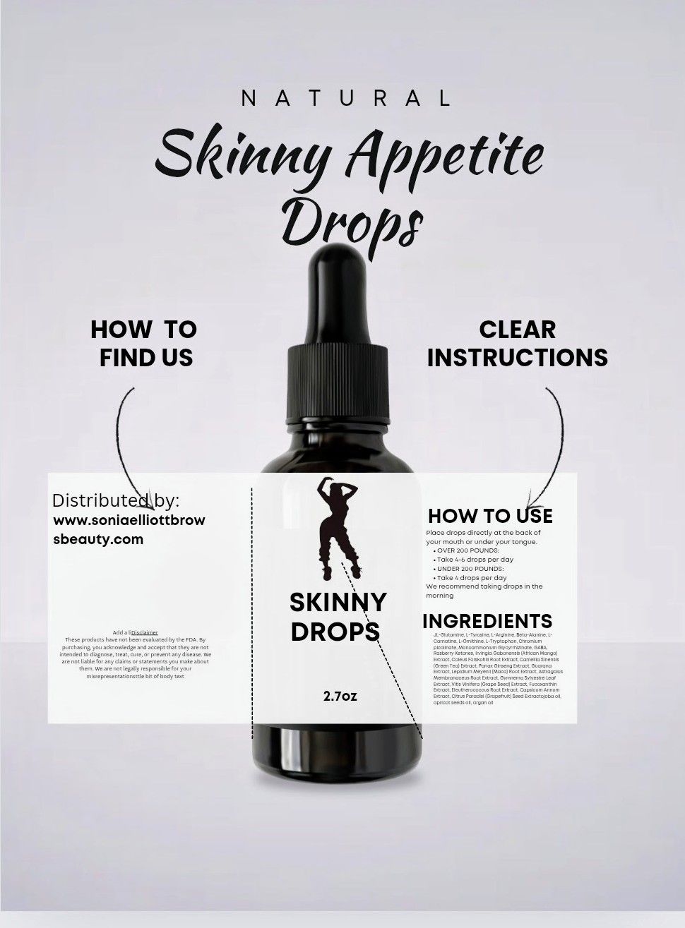Skinny Appetite WeightLoss Drops Skinny Appetite WeightLoss Drops
