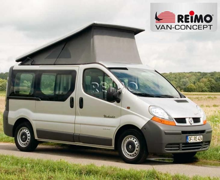 REIMO - Renault Trafic 2/Opel Vivaro 2001-2014 L1-H1 avec climatisation à l'arrière