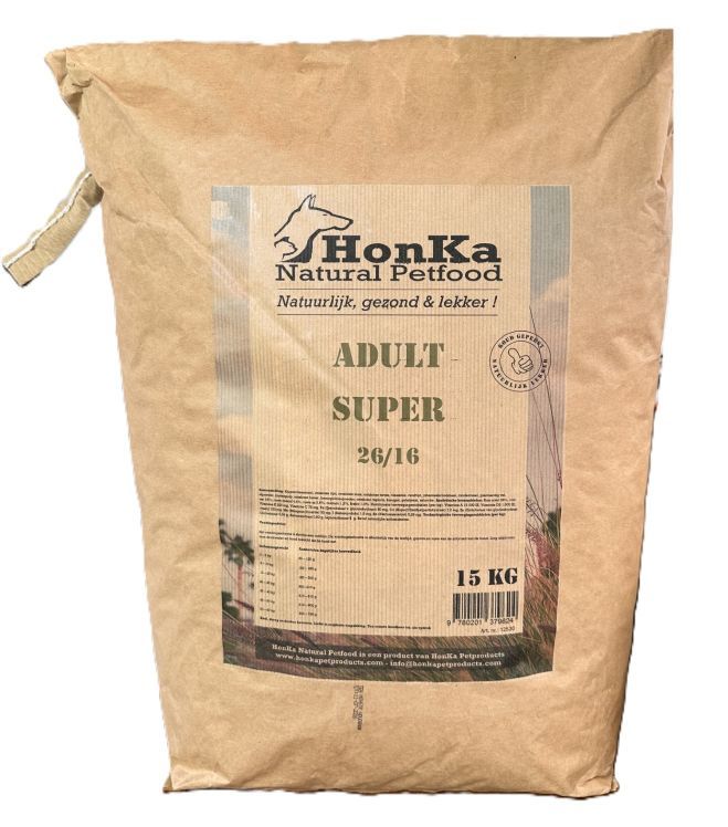 HonKa Natural Petfood Koud Geperst Super 26/16