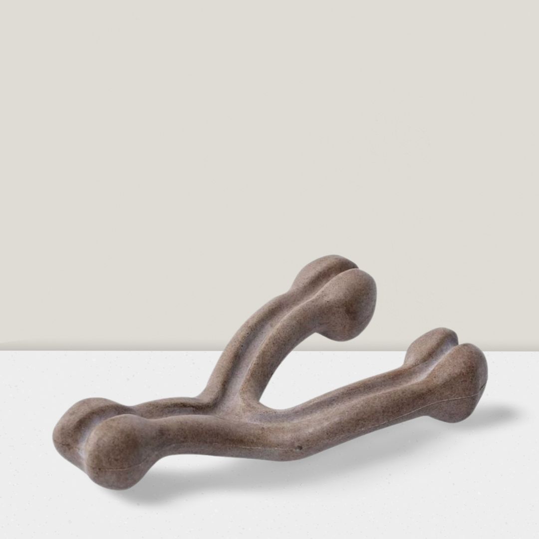 Hondenspeelgoed Plantaardige vezel Y - 13x10x3cm Small