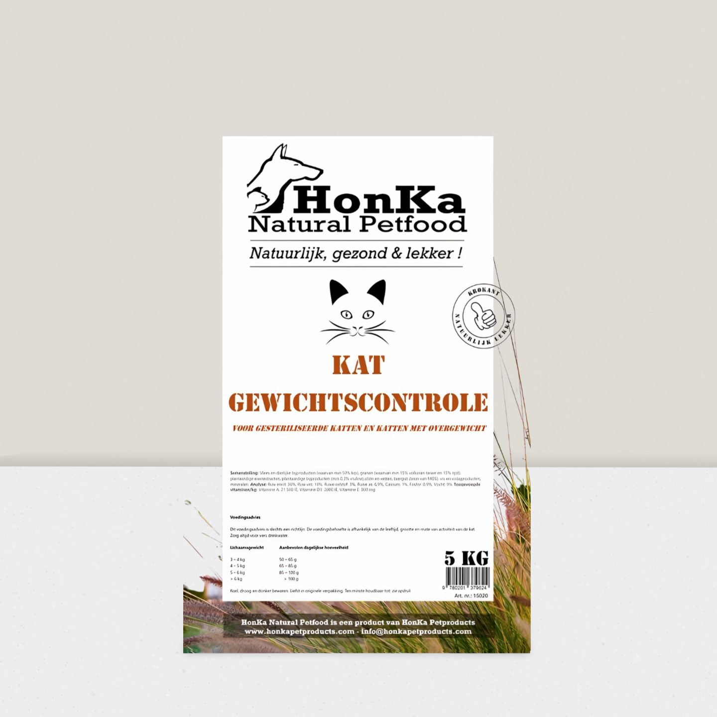 HonKa Natural Petfood - Kat Gewichtscontrole