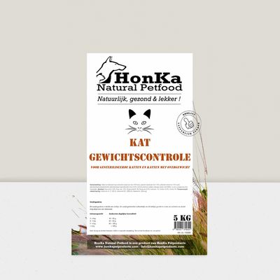 HonKa Natural Petfood - Kat Gewichtscontrole HonKa Natural Petfood - Kat Gewichtscontrole