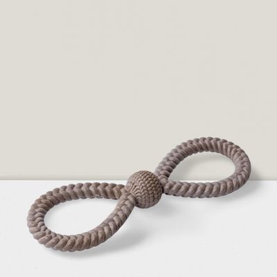 Hondenspeelgoed Plantaardige vezels 8-vorm 28cm