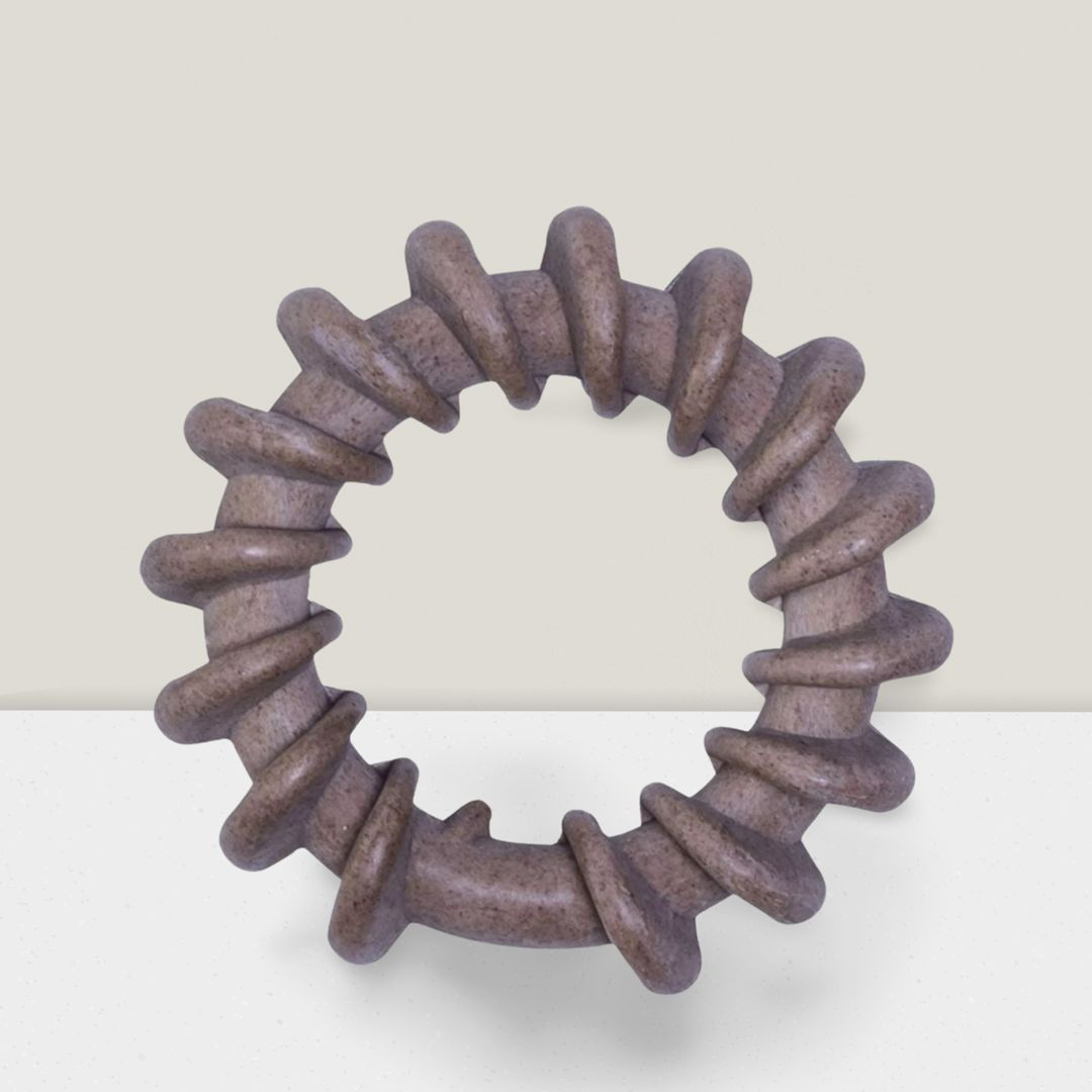 Hondenspeelgoed Plantaardige vezel Cirkel luxe 12cm