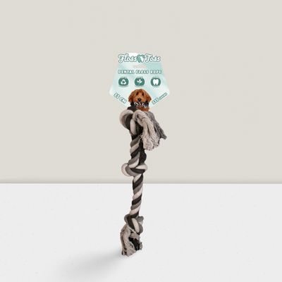Floss Toss Dental Rope 3 Knot - 55 cm