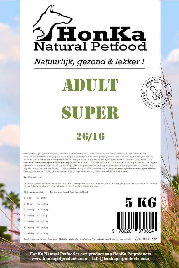 HonKa Adult Super 26/16 - 5 kg
