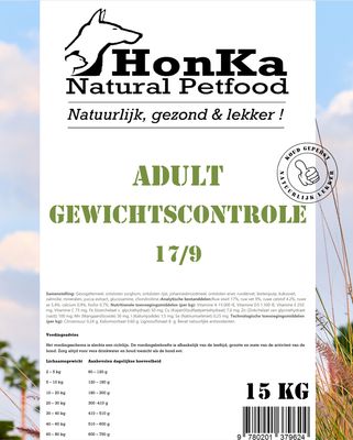 HonKa Adult Gewichtscontrole koudgeperst 15 kg