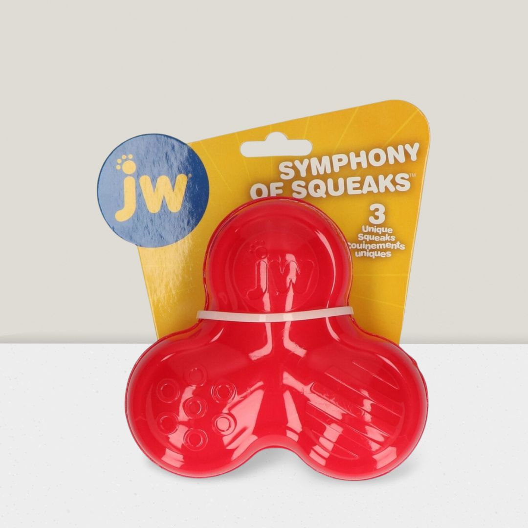 JW Symphony of Squeaks - Rood