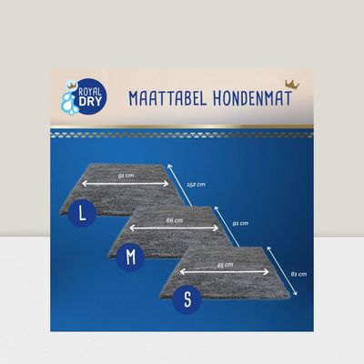 ​Royal Dry Microvezel Deurmat &amp; Ligplek