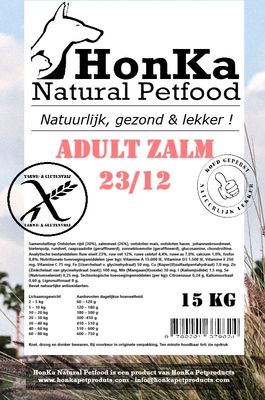 HonKa Adult Zalm 23/12 – 15 kg