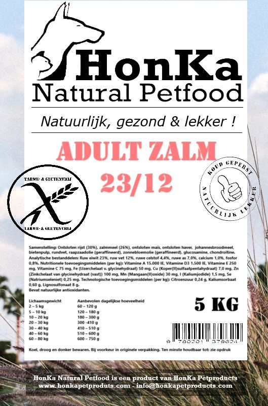 HonKa Adult Zalm 23/12 – 5 kg