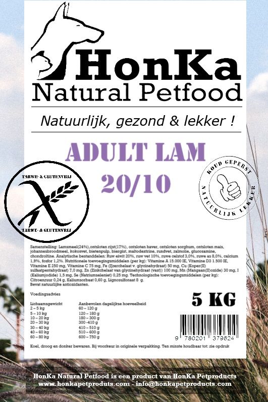 HonKa Adult Lam 20/10 – 5 kg