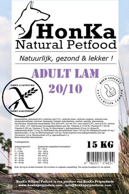 HonKa Adult Lam 20/10 – 15 kg