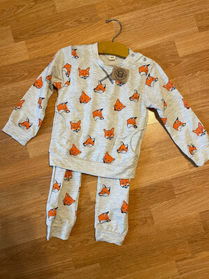 Boys Fox 2-piece Set (with Harem Pants)