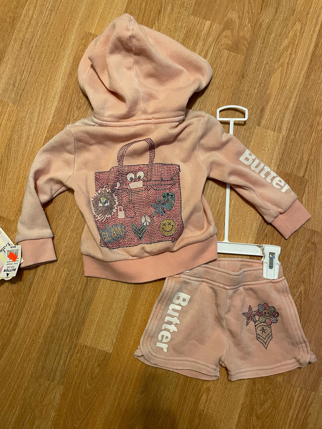 2-piece Hoodie With Shorts
