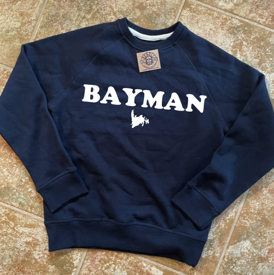 Bayman (T-shirt, Crewneck, Hoodie) - Youth and Adult Sizes