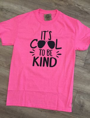 It&#39;s Cool To Be Kind - Pink Shirt Day