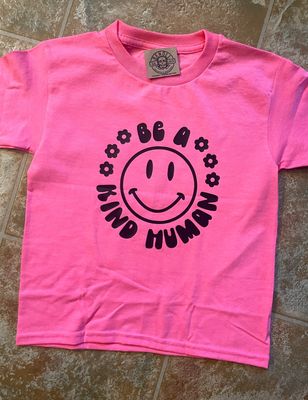 Be A Kind Human - Pink Shirt Day