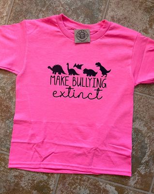 Make Bullying Extinct - Pink Shirt Day
