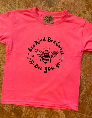 Bee Kind Bee Sweet Bee You - Pink Shirt Day