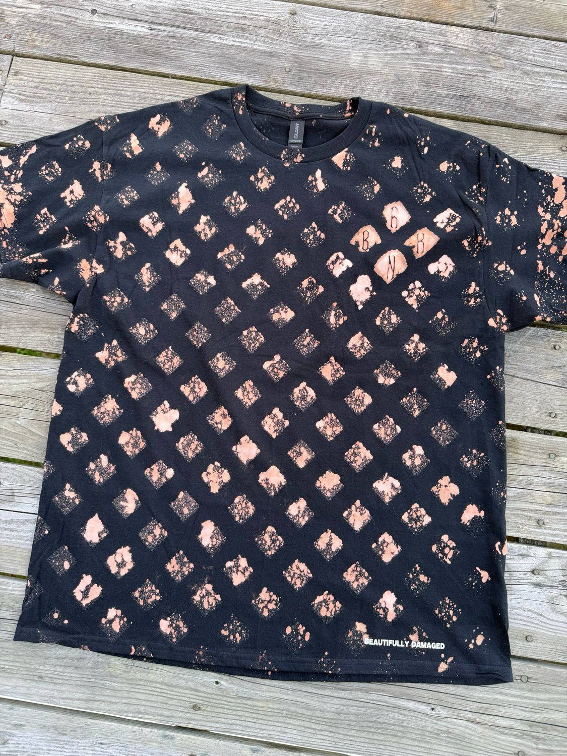 01 BRKN Classic Waffle Back Tee