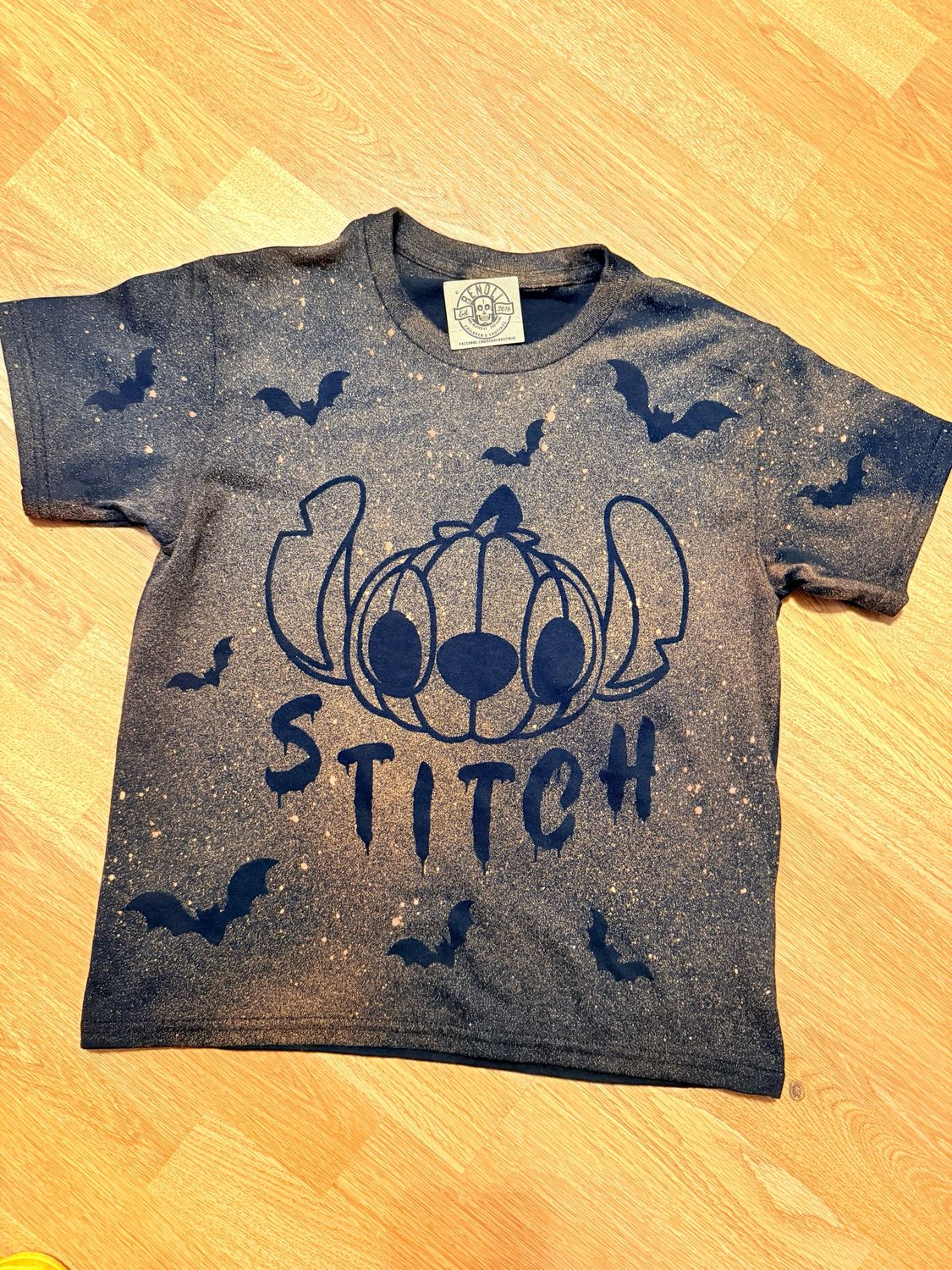 Stitch Halloween Bleach Tshirt