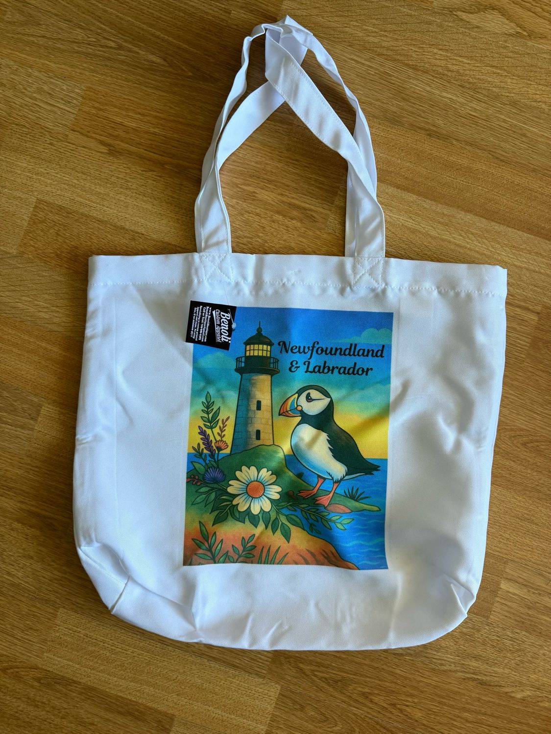 Newfoundland Scenery Reusable Tote Bag