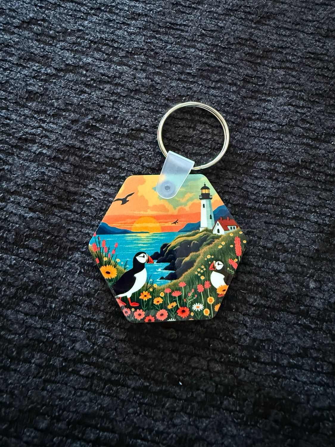 Newfoundland Scenery Keychain